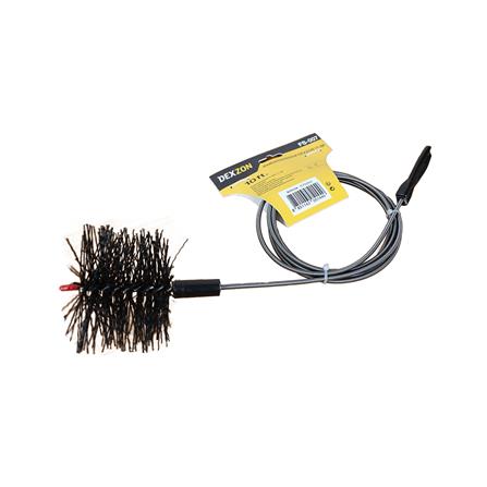 สายล้างท่อแปรงลวด DEXZON 10 ฟุต_1