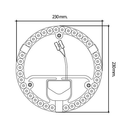 หลอด LED LUMAX CEILING SET ECO PLUS 30 วัตต์ DAYLIGHT_4