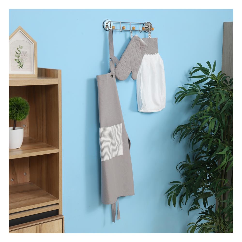 ชุดกันเปื้อน KECH BASIC GRID สีเทา