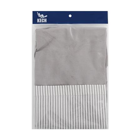 ชุดกันเปื้อน KECH BASIC GRID สีเทา_3