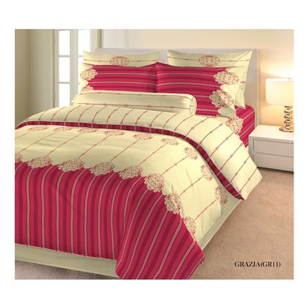 ชุดผ้าปูที่นอน 3.5 ฟุต 4 ชิ้น STEVENS PERCLE GR11_0