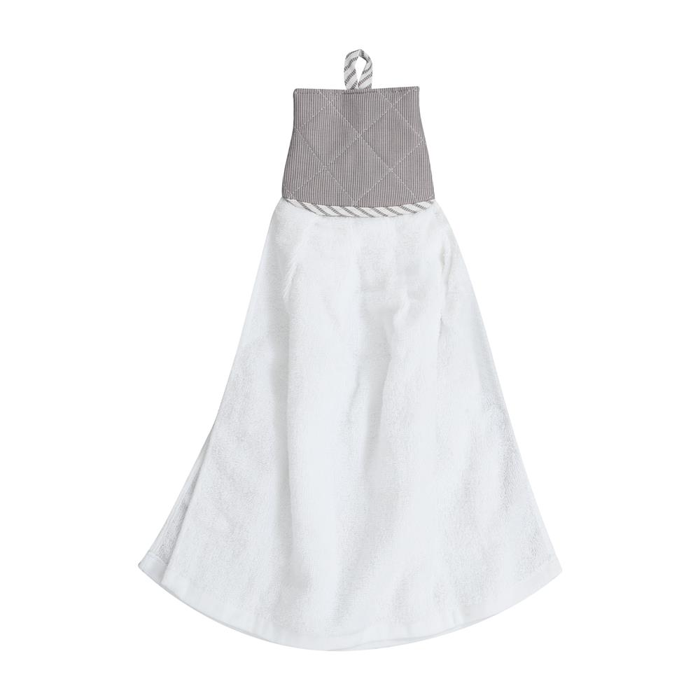 ผ้าเช็ดมือ KECH BASIC GRID สีเทา