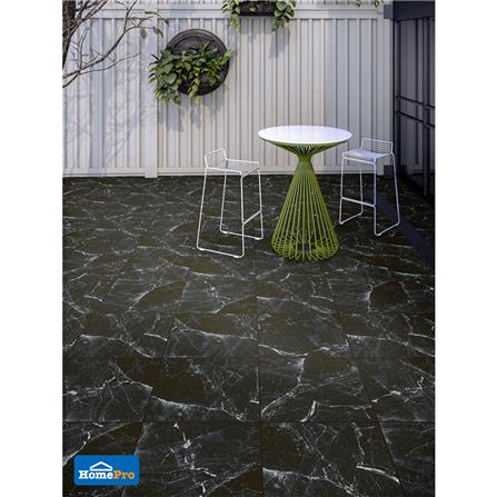 กระเบื้องพื้นพอร์ซเลน  16x16 นิ้ว COTTO อวาลอน ดำ ExC PM 0.96M2_2