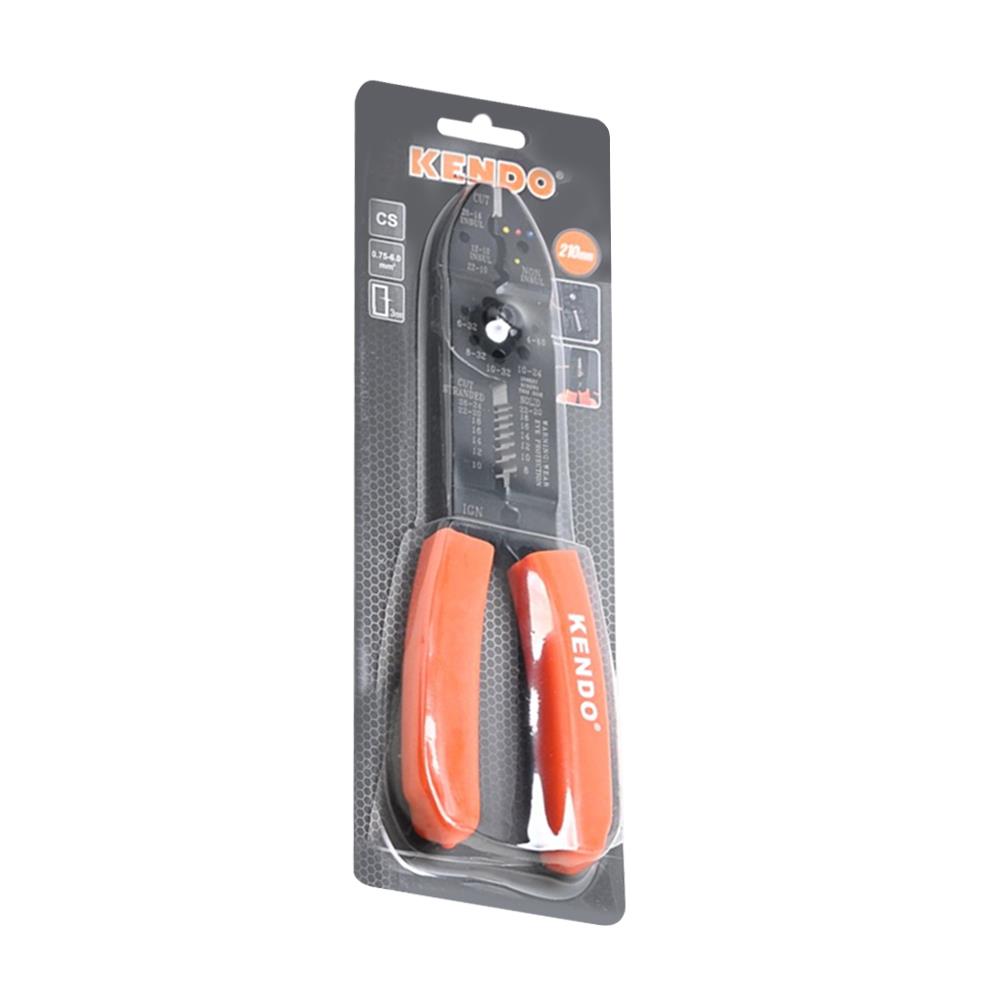 คีมปอกสายไฟ KENDO 11704 8 นิ้ว