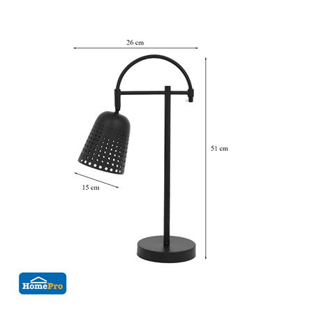 ไฟตั้งโต๊ะ CARINI 5034A/1T สีดำ_7