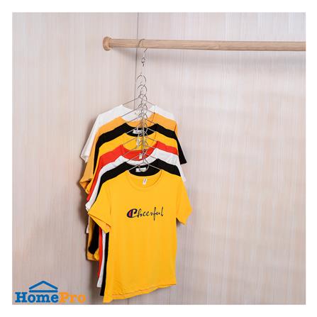 ขอแขวนไม้แขวนเสื้อ 8 ช่องสเตนเลส PLIM_4