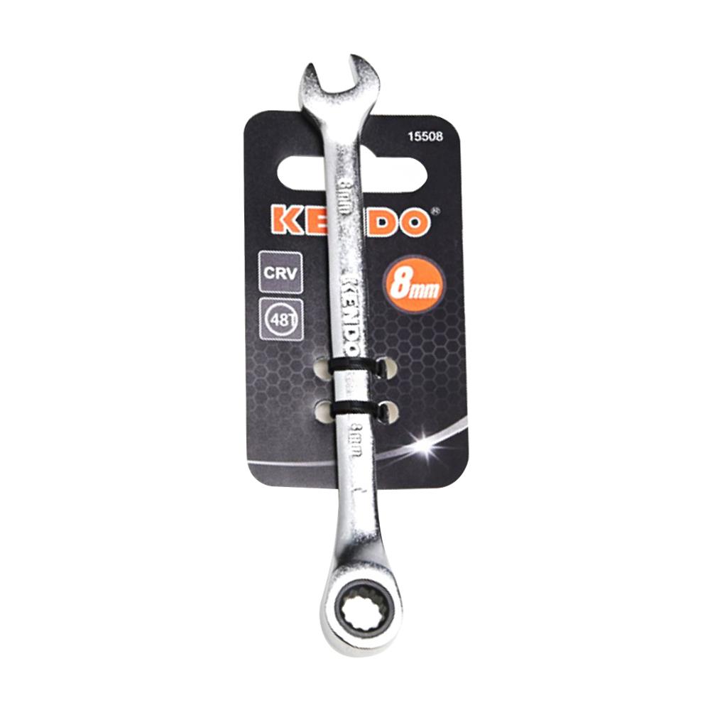 ประแจแหวนข้างปากตาย KENDO 15508 8 มม.