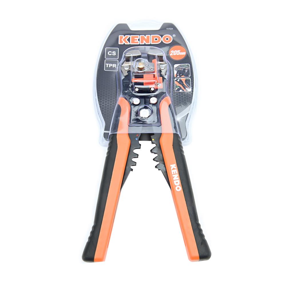 คีมปอกสายไฟ KENDO 11721 205 มม. (8 นิ้ว)