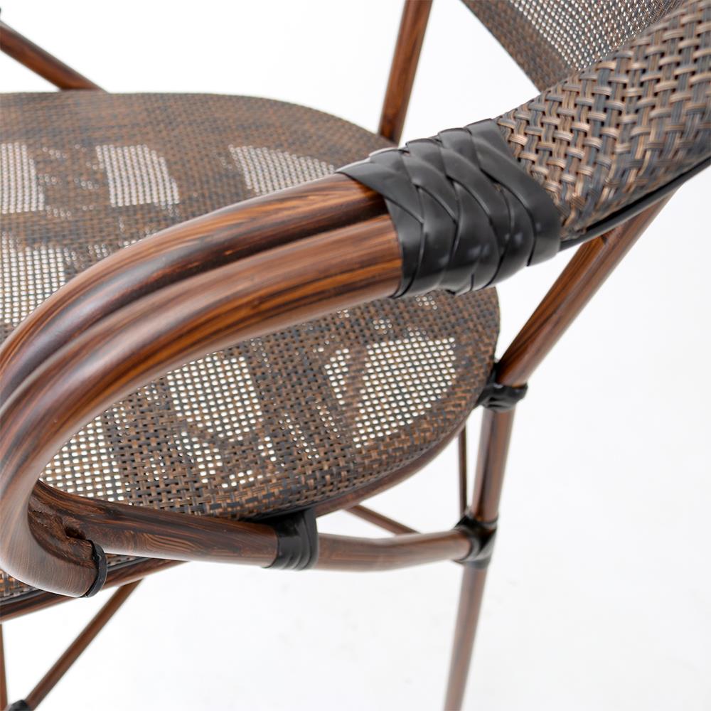 เก้าอี้หวาย FURINTREND AIRES10 สีน้ำตาล