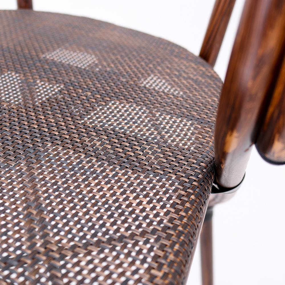 เก้าอี้หวาย FURINTREND AIRES10 สีน้ำตาล