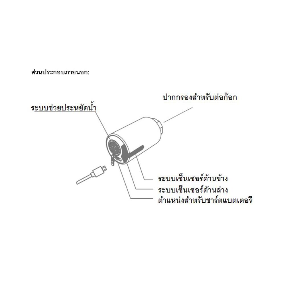 ปากกรองก๊อกเซ็นเซอร์ KUDOS K1900019