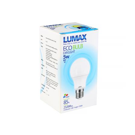 หลอด LED LUMAX ECO BULB 5 วัตต์ DAYLIGHT E27_2