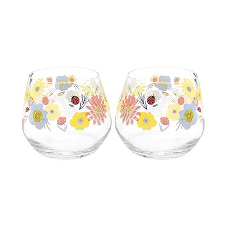 แก้วน้ำ 345ml OCEAN GLASS MEADOW FLOWER แพ็ค 2 ใบ_0