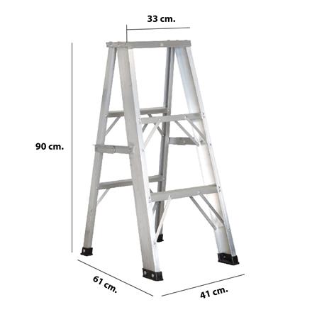บันไดทรง A LEOPRO LP07012 3 ขั้น_1