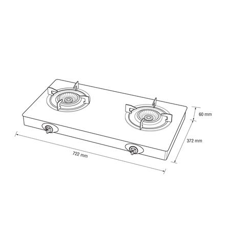 เตาแก๊สตั้งโต๊ะ 2 หัวแก๊ส MESTER PCM1608_4