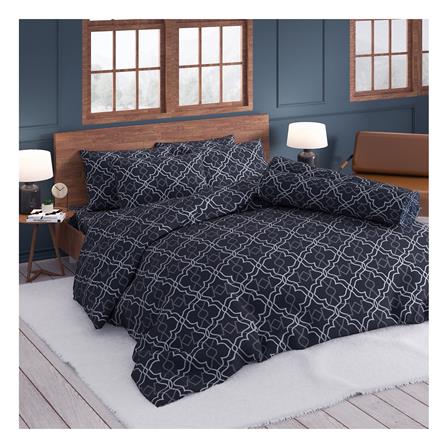 ชุดผ้าปูที่นอน 6 ฟุต 5 ชิ้น FROLINA MICROTEX DF020_0