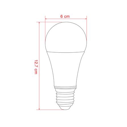 หลอด LED LEKISE A60 KLASSIC 15 วัตต์ WARMWHITE E27_4