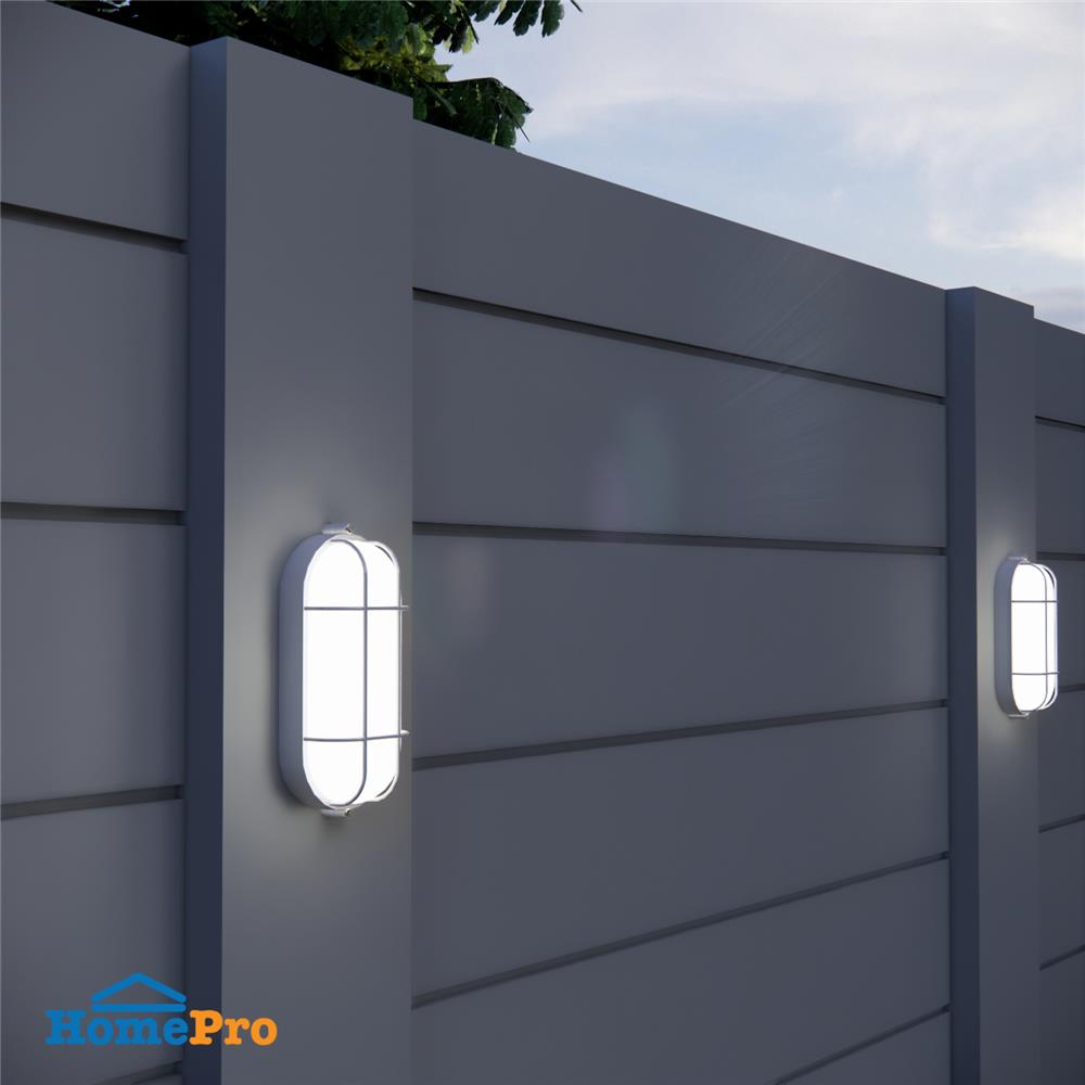 ไฟผนังภายนอก CARINI DL8009S-WH สีขาว