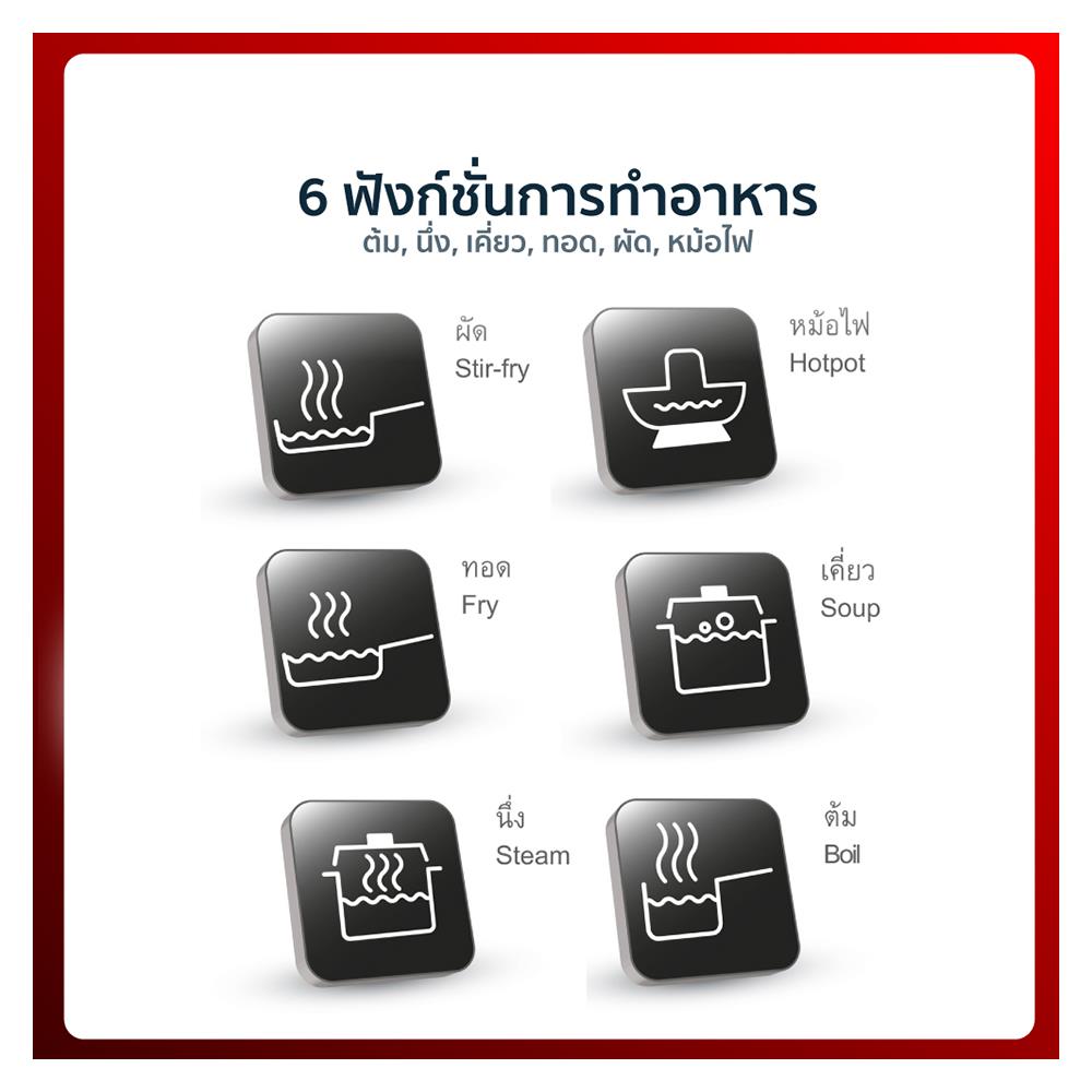 เตาแม่เหล็กไฟฟ้า TEFAL IH7208