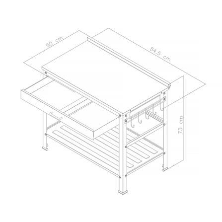 โต๊ะวางเตาคู่ PARNO SLJ-02_9