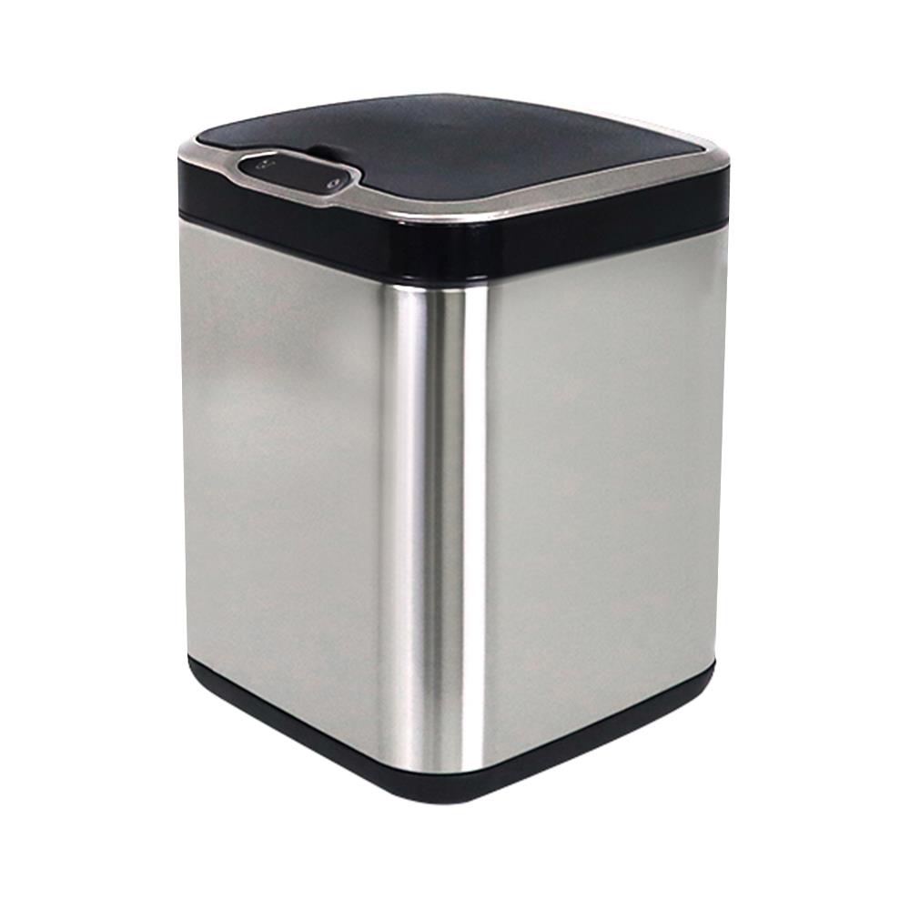 ถังขยะอัจฉริยะ RIN 15 ลิตร สีเงิน