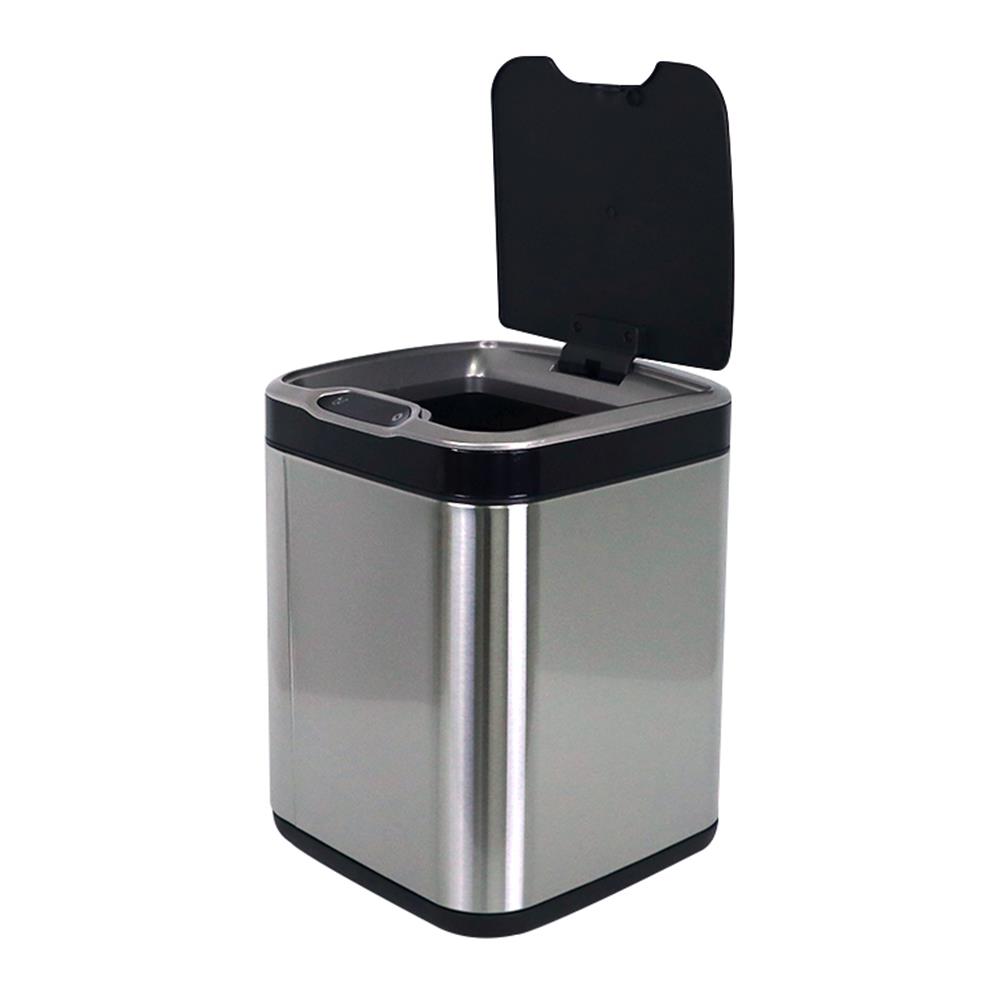 ถังขยะอัจฉริยะ RIN 15 ลิตร สีเงิน