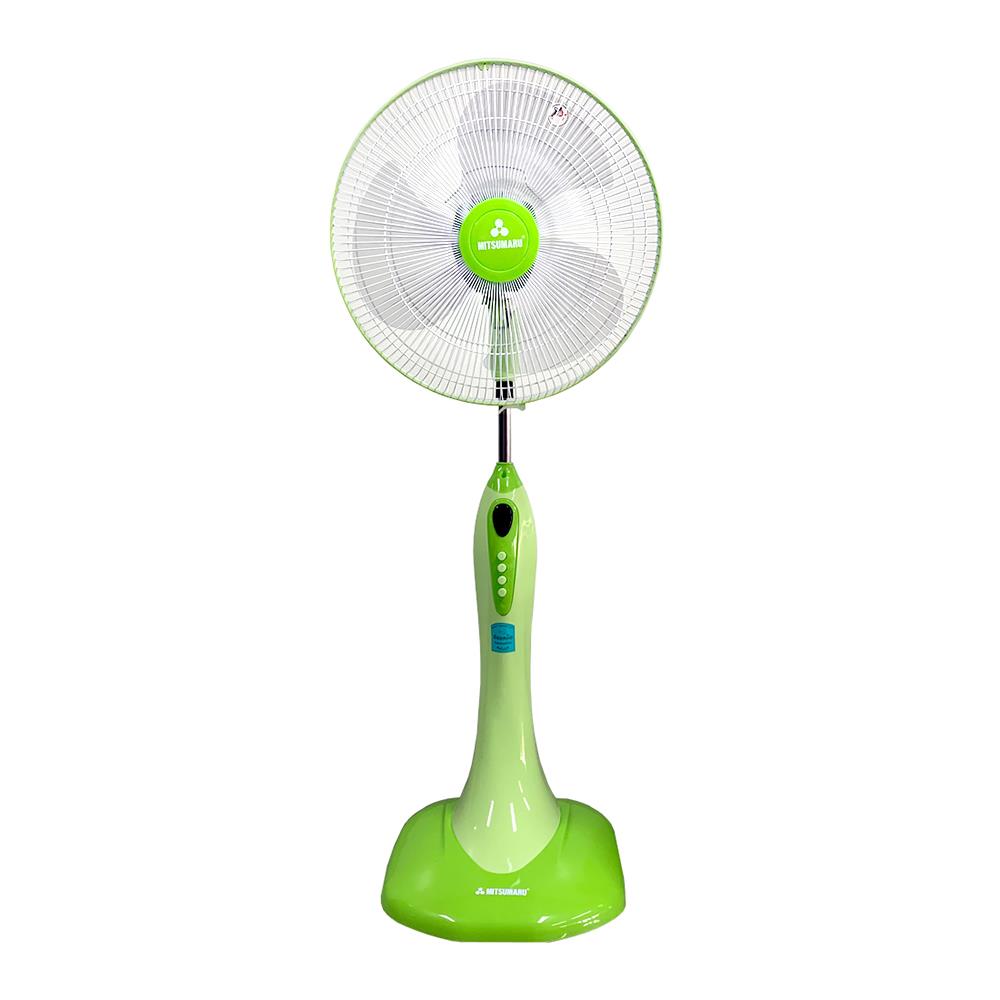 พัดลมตั้งพื้น 16 นิ้ว MITSUMARU SF 1602AT สีเขียว