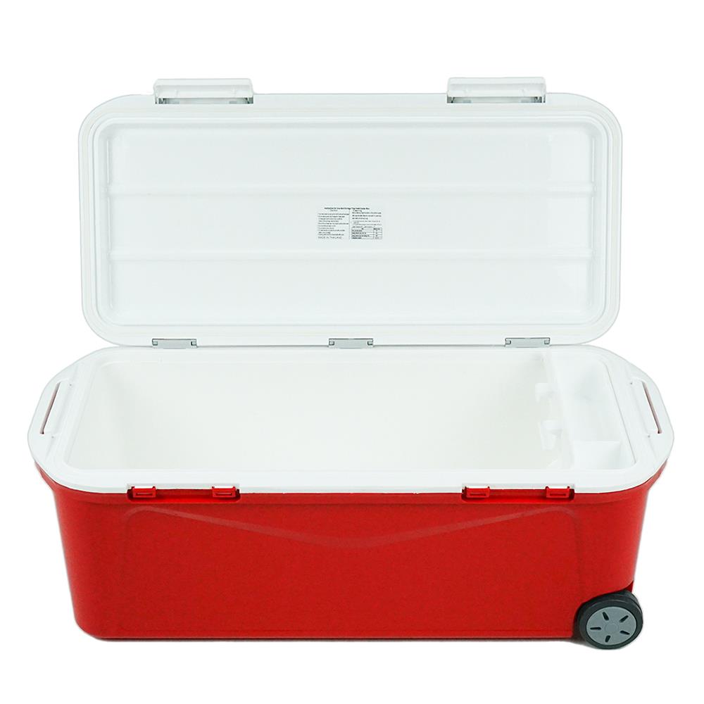 ถังแช่อเนกประสงค์พร้อมหูลาก ME LIVING COMY 50 ลิตร สีแดง/เทา