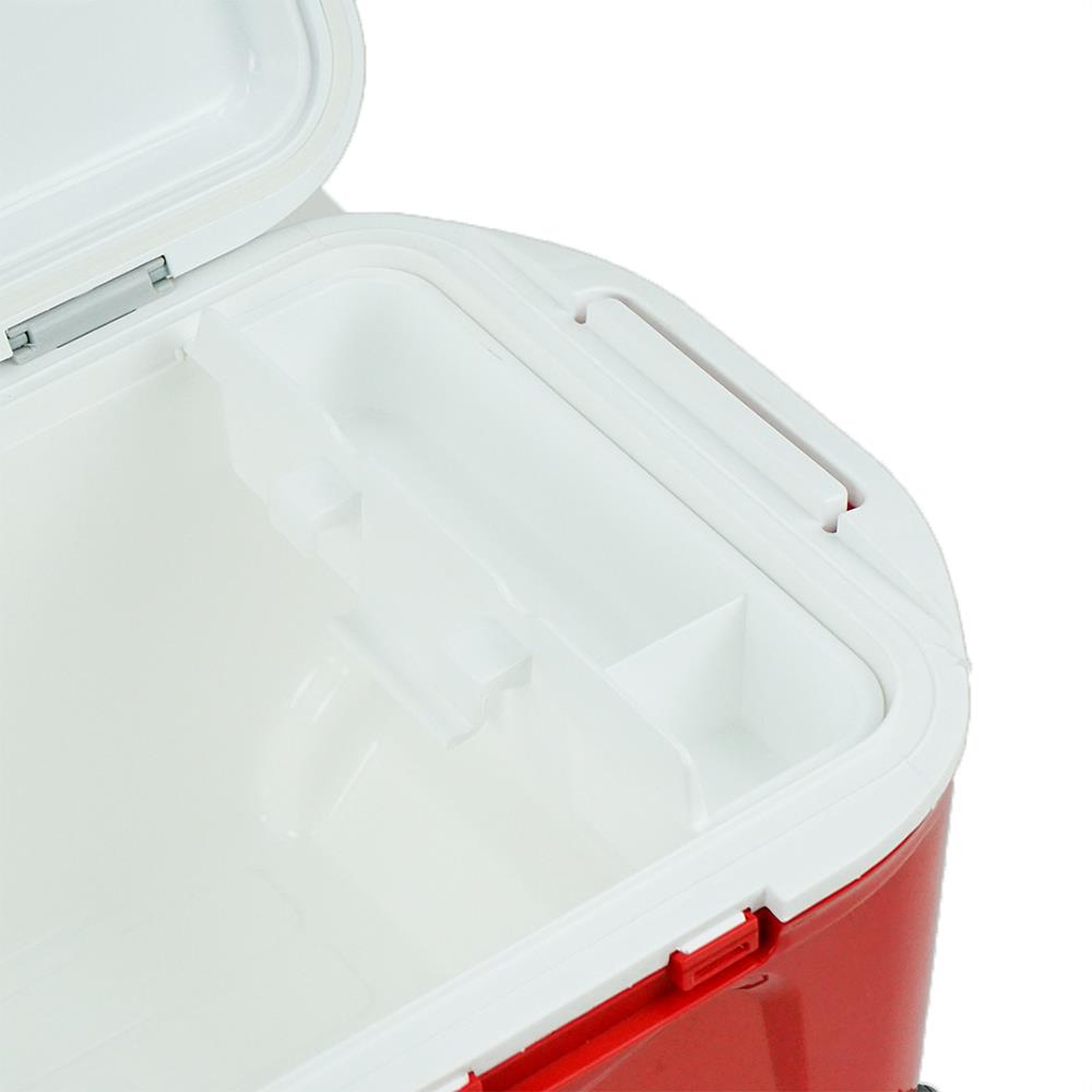 ถังแช่อเนกประสงค์พร้อมหูลาก ME LIVING COMY 50 ลิตร สีแดง/เทา