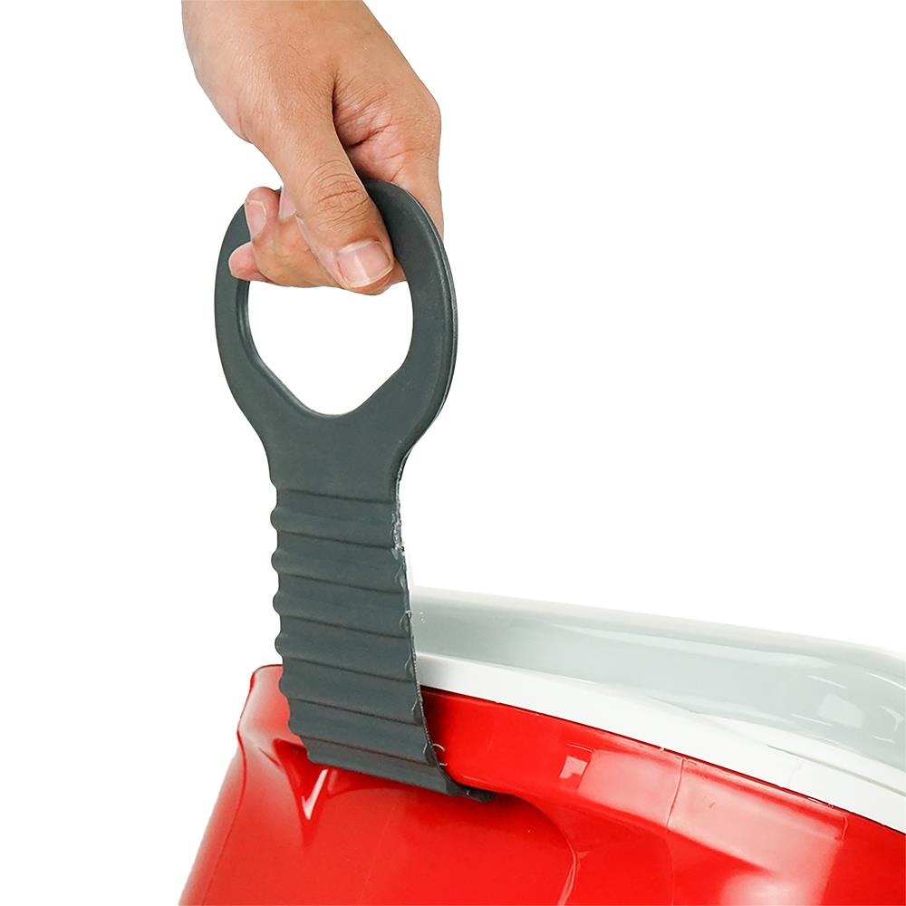 ถังแช่อเนกประสงค์พร้อมหูลาก ME LIVING COMY 50 ลิตร สีแดง/เทา