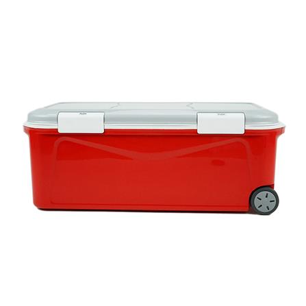 ถังแช่อเนกประสงค์พร้อมหูลาก ME LIVING COMY 50 ลิตร สีแดง/เทา_2