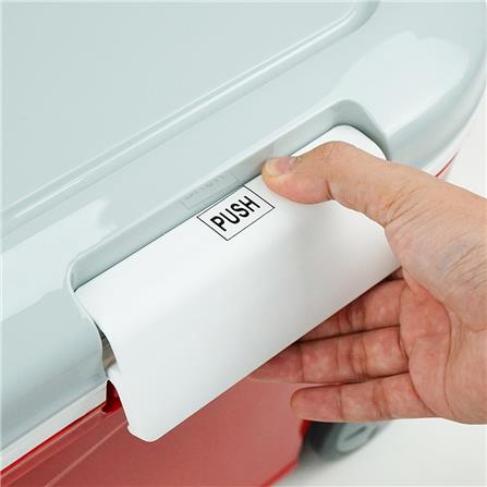 ถังแช่อเนกประสงค์พร้อมหูลาก ME LIVING COMY 50 ลิตร สีแดง/เทา_3