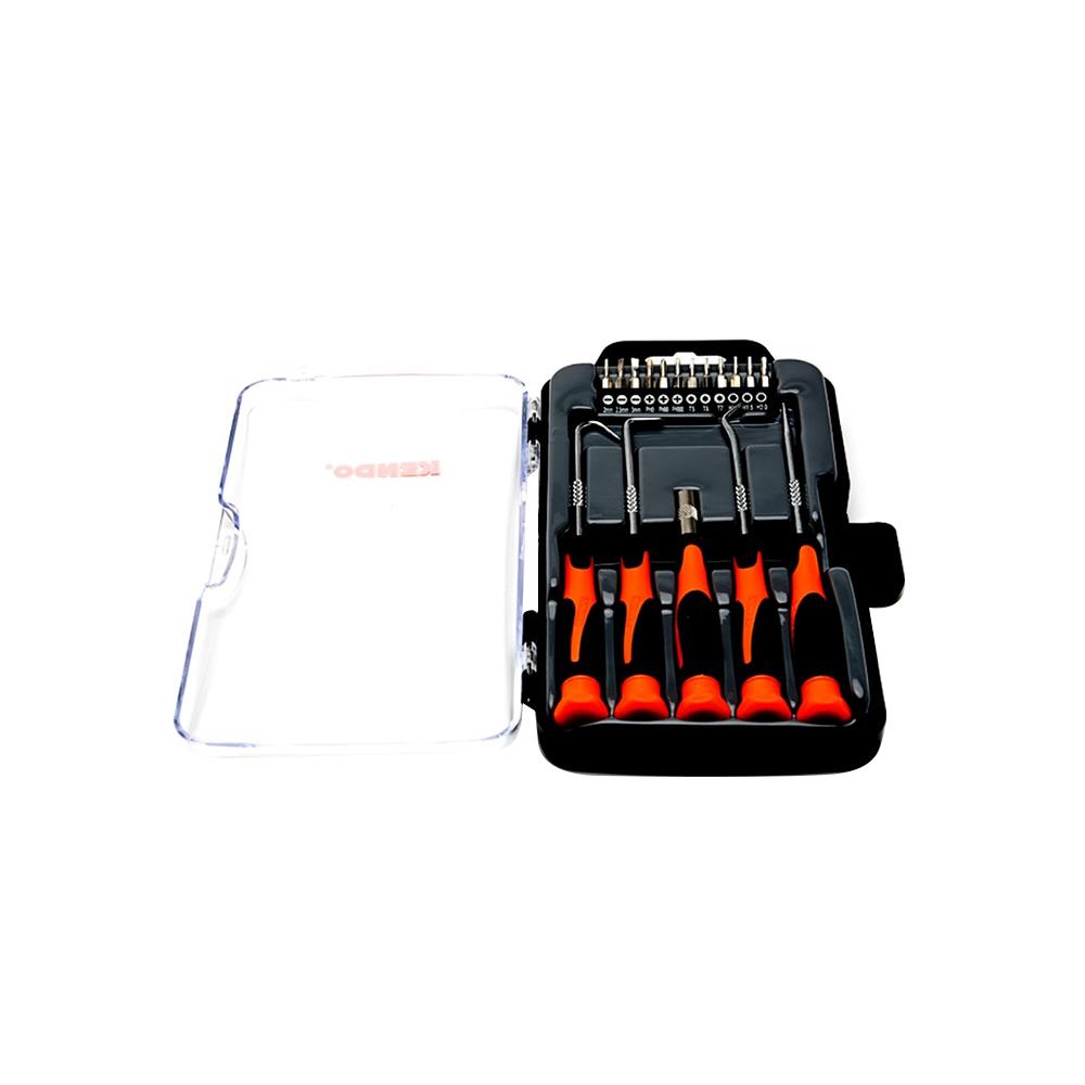 ชุดไขควงเปลี่ยนหัว 17 ตัว KENDO 20539