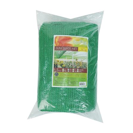 สแลนแพ็กกรองแสง 60 เปอร์เซ็นต์ ทอ 3 เข็ม SPRING 2X10 ม. สีเขียว_2