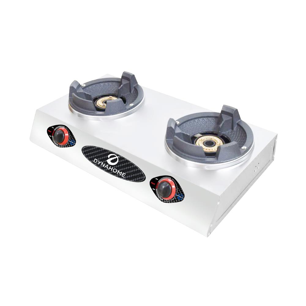 เตาแก๊สตั้งโต๊ะ 2 หัวแก๊ส DYNA HOME DH-119-KB