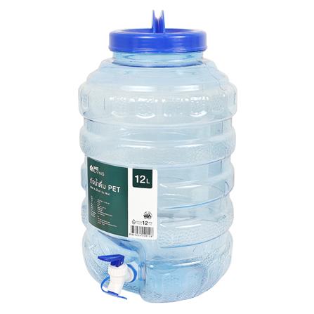 ถังน้ำดื่มมีก๊อก ME LIVING WALL สีฟ้า 12 ลิตร_1