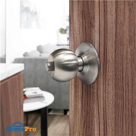 ลูกบิดทั่วไป AZLE 587 SS หัวกลม สีสเตนเลส_2