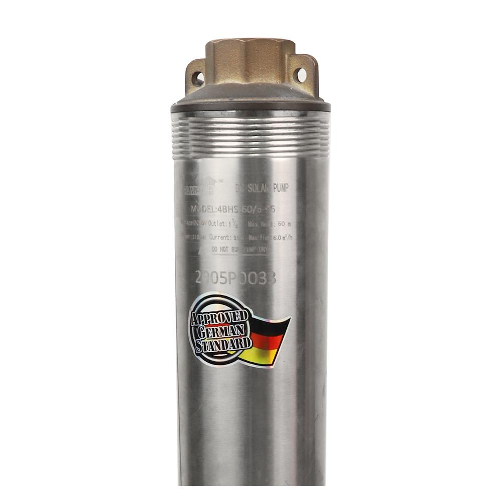 ปั๊มบาดาลโซลาร์เซลล์ มอเตอร์ DC PUMP UP 1100 วัตต์ 4 นิ้ว