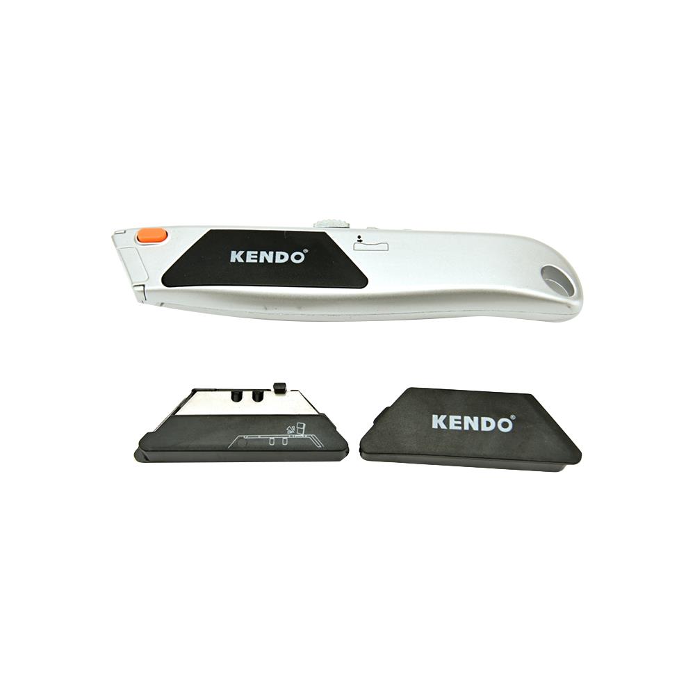 ชุดมีดคัตเตอร์เซฟตี้ KENDO 30604 แพ็ก 15 ชิ้น