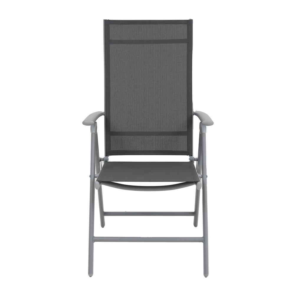 เก้าอี้ปรับระดับอะลูมิเนียม SPRING TAYLOR สีเทา