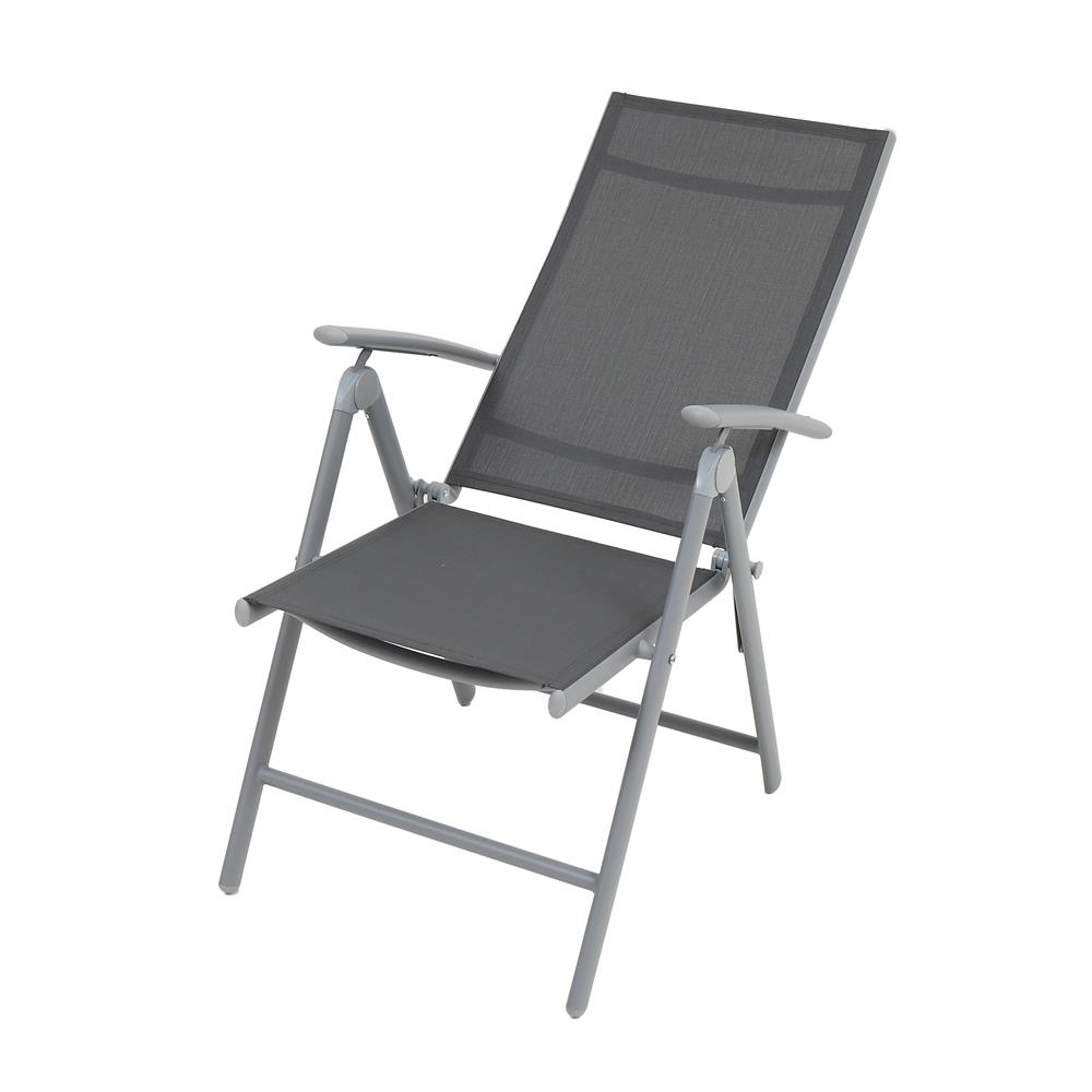 เก้าอี้ปรับระดับอะลูมิเนียม SPRING TAYLOR สีเทา