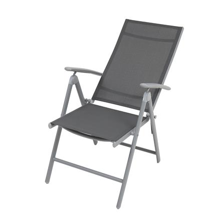 เก้าอี้ปรับระดับอะลูมิเนียม SPRING TAYLOR สีเทา_2