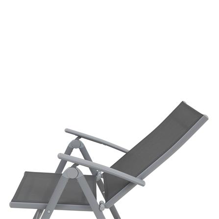 เก้าอี้ปรับระดับอะลูมิเนียม SPRING TAYLOR สีเทา_4