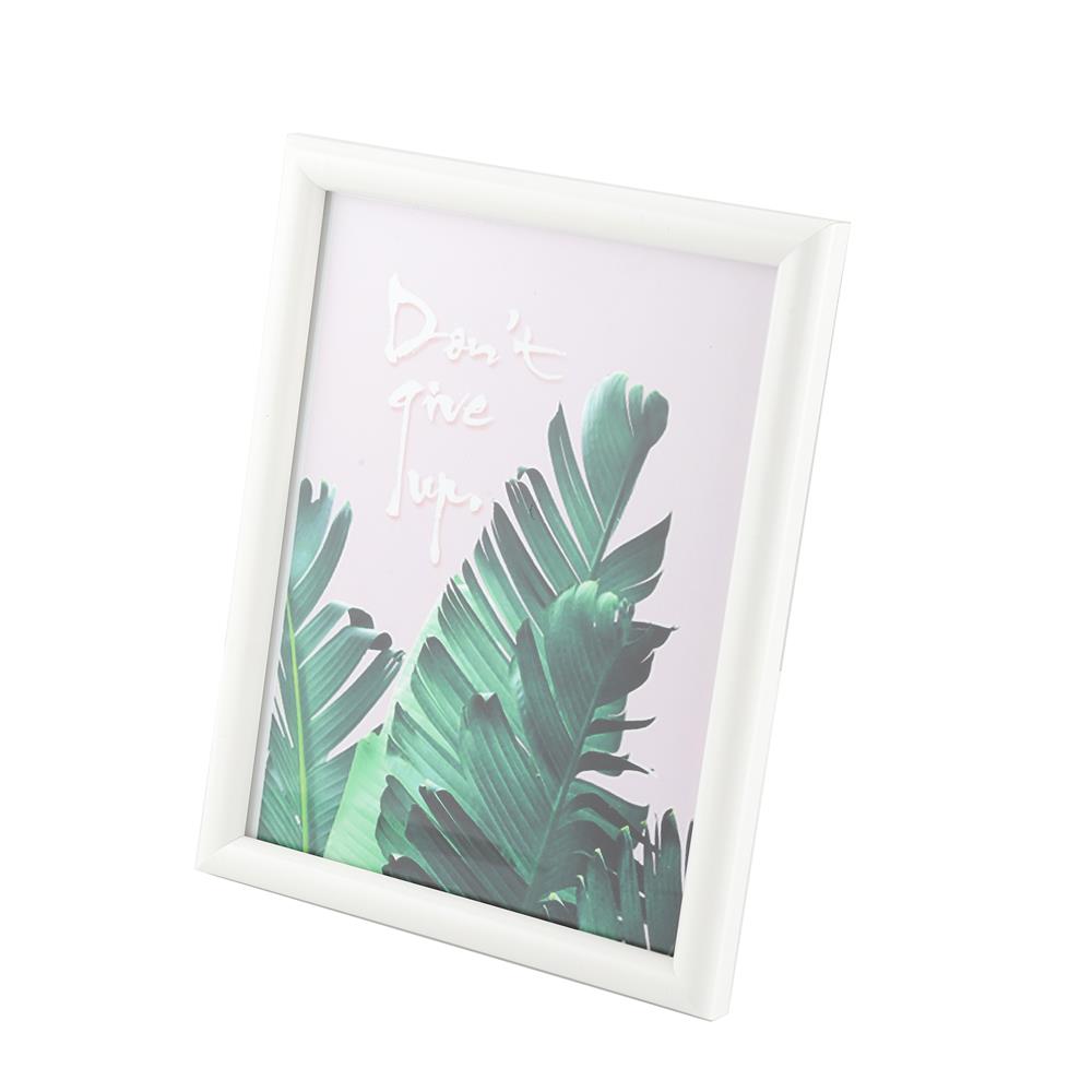 กรอบรูป PTS LEAFY 6x8 นิ้ว สีขาว