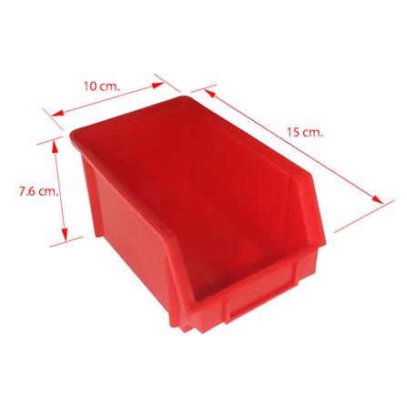 กล่องเครื่องมือใส่อะไหล่ MATALL 6 นิ้ว สีแดง_4