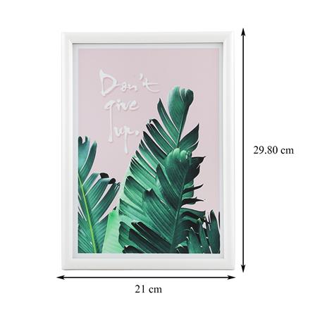 กรอบรูป PTS LEAFY A4 8.2X11.7 นิ้ว สีขาว_4