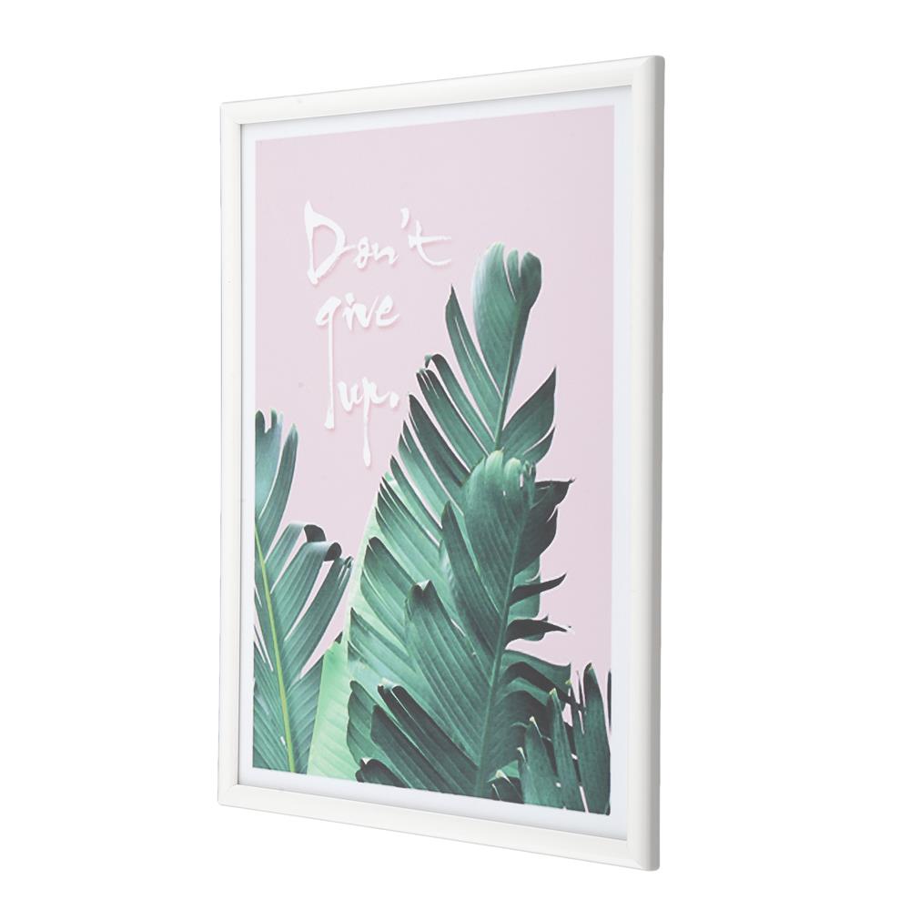 กรอบรูป PTS LEAFY 11.7X16.5 นิ้ว สีขาว