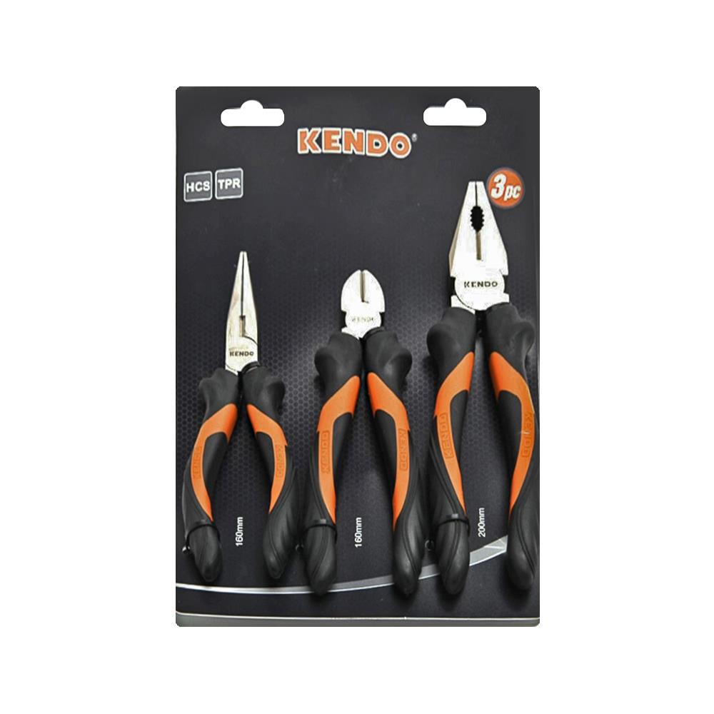 ชุดคีม KENDO 85101 3 ชิ้น/ชุด