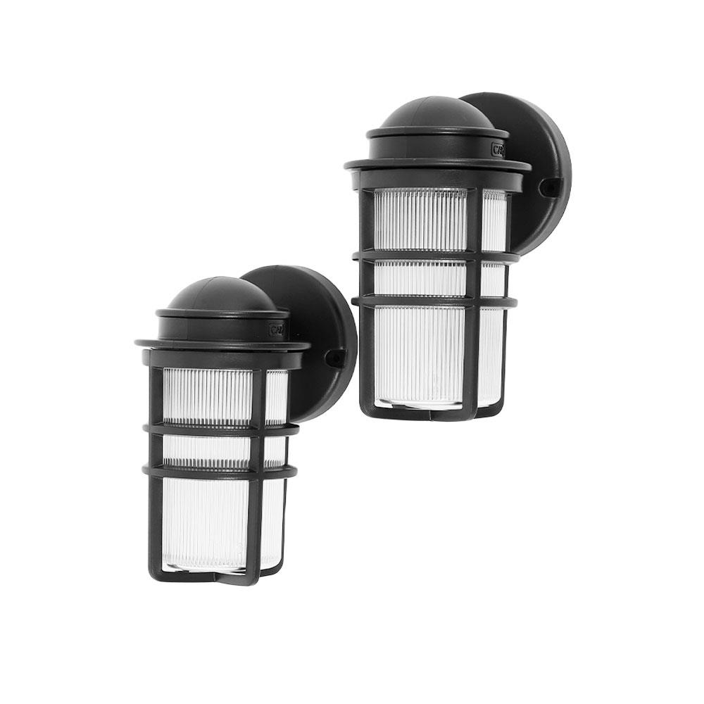 ไฟกิ่งภายนอก CARINI HK-B2012 สีดำ (แพ็ก 2 ชิ้น)