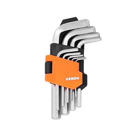ชุดประแจ 6 เหลี่ยมตัวแอล KENDO 20733 9 ชิ้น/ชุด